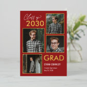 Aankondiging van Afstuderen voor geblindeerde gale (Staand Voorkant)