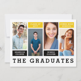 Aankondiging van Afstuderen voor moderne lijnen Ve