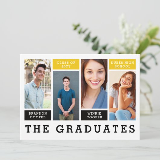 Aankondiging van Afstuderen voor moderne lijnen Ve (Staand voorkant)