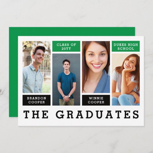 Aankondiging van Afstuderen voor moderne lijnen Ve (Voorkant / Achterkant)