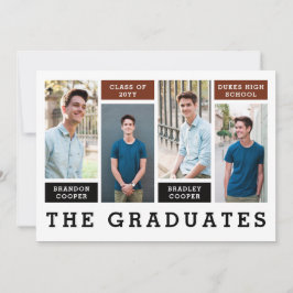 Aankondiging van Afstuderen voor moderne lijnen Ve