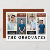 Aankondiging van Afstuderen voor moderne lijnen Ve (Voorkant / Achterkant)