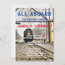 Aankondiging van alle treinritten