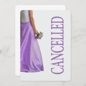 Aankondiging van annulering van weddenschappen (Voorkant / Achterkant)