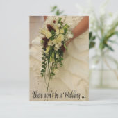 Aankondiging van annulering van weddenschappen (Staand voorkant)