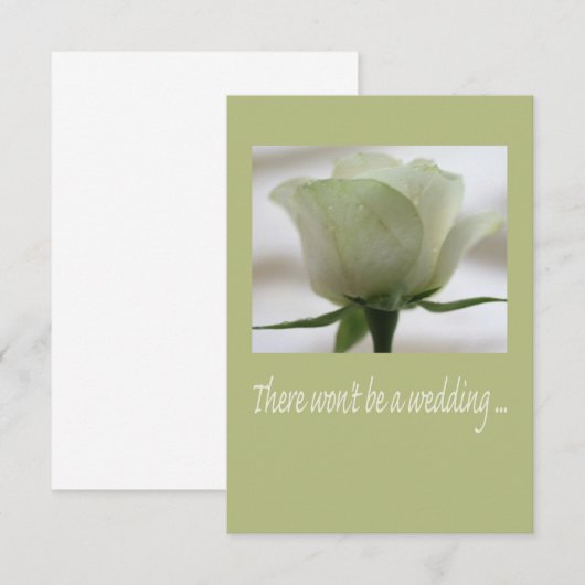 Aankondiging van annulering van weddenschappen (Voorkant / Achterkant)