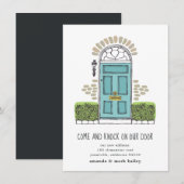 Aankondiging van Aqua Deurverplaatsing (Voorkant / Achterkant)