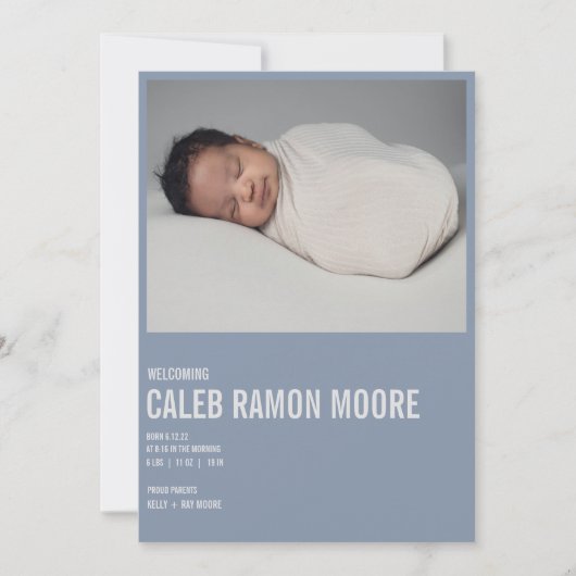 AANKONDIGING VAN baby (Voorkant)