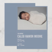 AANKONDIGING VAN baby (Voorkant / Achterkant)