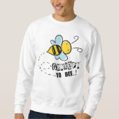 Aankondiging van baby Aangepaste reeks die past bi Trui (Voorkant)