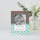 AANKONDIGING VAN baby hallo baby: (Staand voorkant)