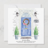 Aankondiging van blauwe voorkleppen (Voorkant)