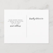 Aankondiging van blauwe voorkleppen (Achterkant)