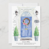 Aankondiging van blauwe voorkleppen (Voorkant)