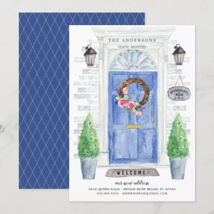 Aankondiging van blauwe voorkleppen