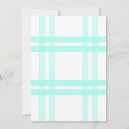 Aankondiging van Blue Plaid Birth (Achterkant)