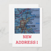 Aankondiging van Boston New Address (Voorkant / Achterkant)