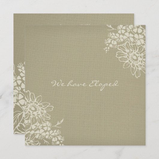 Aankondiging van  bouwkaarten (Voorkant / Achterkant)