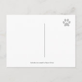 Aankondiging van Cartoon van Labrador Family Movin (Achterkant)