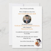 🎓Aankondiging van Chibi Blooms afstuderen Kaart (Achterkant)