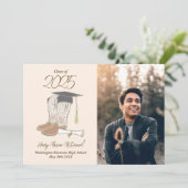 Aankondiging van Cowboy Country Foto Afstuderen (Staand voorkant)