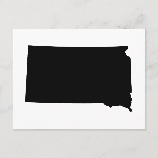 Aankondiging van creëer a Moving to South Dakota Briefkaart (Voorkant)
