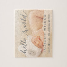 Aankondiging van Cute Baby Birth