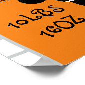 Aankondiging van Cute Panda Birth Poster (Hoek)