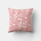 Aankondiging van Cute Woodland Animal Baby Girl Pi Kussen (Achterkant)
