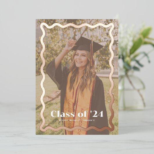 Aankondiging van Daisy Afstuderen (Staand Voorkant)