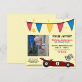 Aankondiging van de Aangepaste verjaardag van de Z (Voorkant / Achterkant)