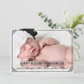 Aankondiging van de aanleg van een Lijst-overlay f (Staand voorkant)