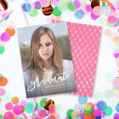 Aankondiging van de Afstuderen van de Foto van de 