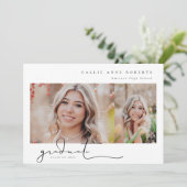 Aankondiging van de Afstuderen van de Foto van Scr (Staand voorkant)