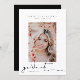 Aankondiging van de Afstuderen van de Foto van Scr