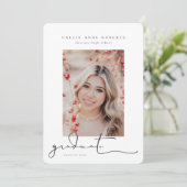 Aankondiging van de Afstuderen van de Foto van Scr (Staand voorkant)