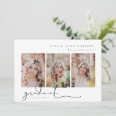 Aankondiging van de Afstuderen van de Foto van Scr (Staand voorkant)