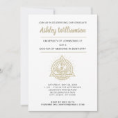 Aankondiging van de afstuderen van de tandheelkund (Voorkant)