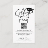 Aankondiging van de Afstuderen van het College-fon (Voorkant)