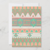 Aankondiging van de Aztec Tribal Native Graduation (Achterkant)