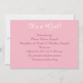 Aankondiging van de baby, Christelijke Schrift voo (Achterkant)