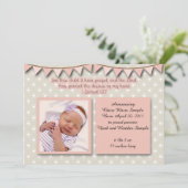 Aankondiging van de baby, Christelijke Schrift voo (Staand voorkant)