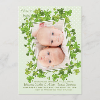 Aankondiging van de Baby Foto van St. Patrick