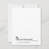 Aankondiging van de Baby Green and Blue Teddy Bear (Achterkant)