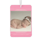 Aankondiging van de baby HAMbWG Air Freshener Luchtverfrisser (Achterkant)