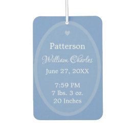 Aankondiging van de baby HAMbWG Air Freshener Luchtverfrisser