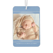 Aankondiging van de baby HAMbWG Air Freshener Luchtverfrisser (Achterkant)