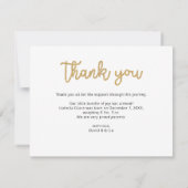 Aankondiging van de Baby van de Foto Cute Pink Scr (Achterkant)