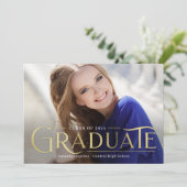 Aankondiging van de Bekleding van het Afstuderen v (Staand voorkant)