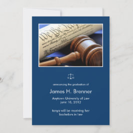 Aankondiging van de belangrijkste foto-Afstuderen 